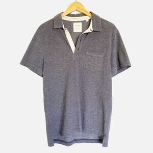 Billy Reid Pensacola Short Sleeve Polo Shirt Men's Small